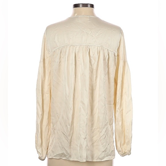 NATION LTD “Maura” Relaxed Tie Top in Ivory - Picture 3 of 5